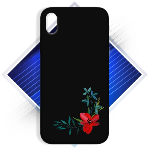 Etui MATT FLOWER do IPHONE XR